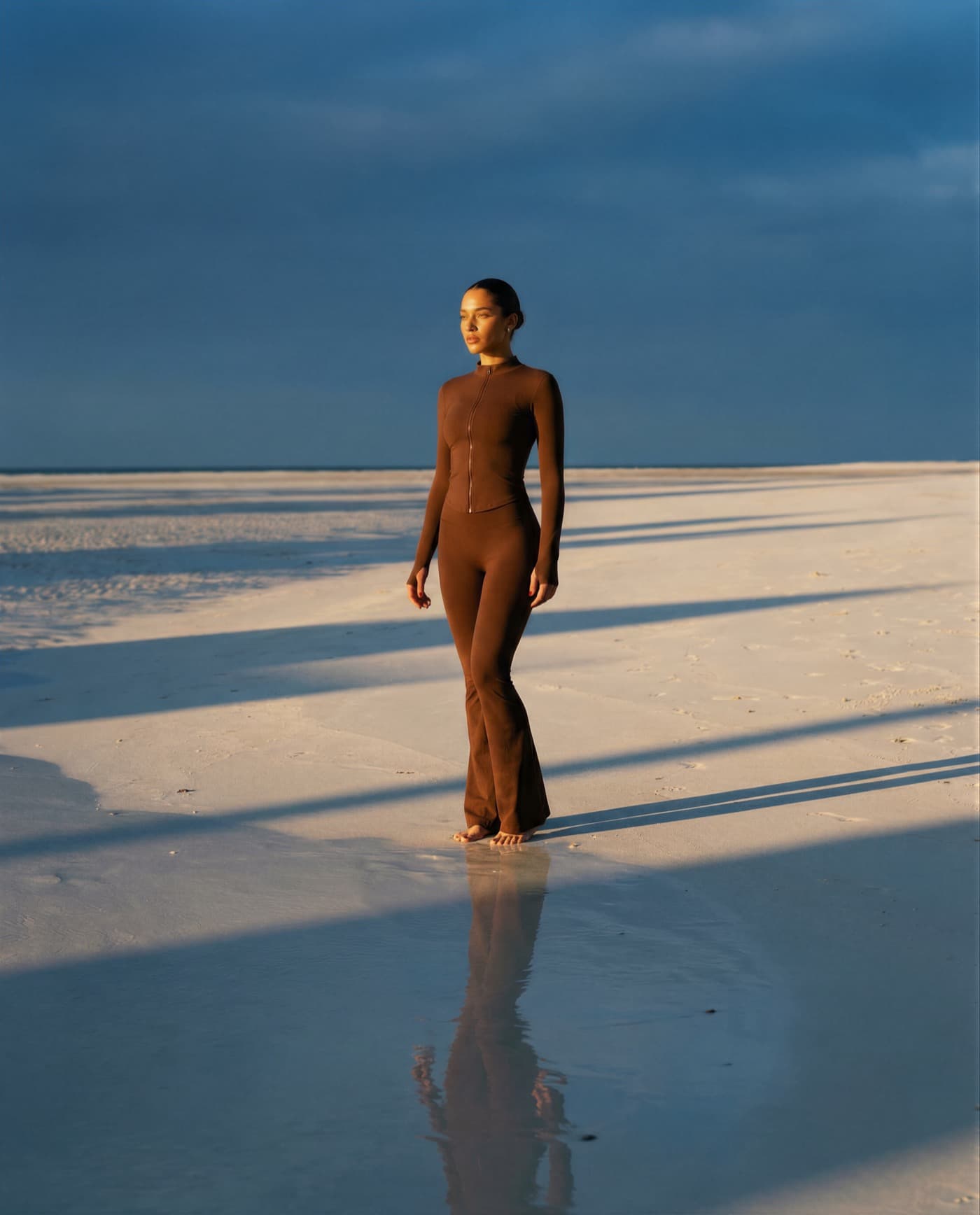 UMIACTIV — mint activewear set, Dubai street lifestyle